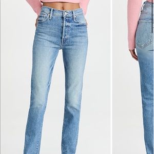 NWT MOTHER Denim The Pick Up Skimp Jeans - size 26💙